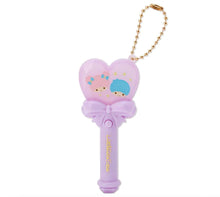 Load image into Gallery viewer, Sanrio LED Light Heart Wand Key Chain
