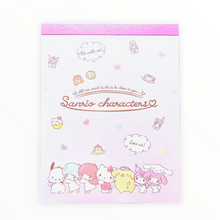 Load image into Gallery viewer, Sanrio Character Mini Memo Pad
