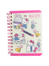 Load image into Gallery viewer, Sanrio Character B7 Spiral Notebook with Pen Holder (Passport size)
