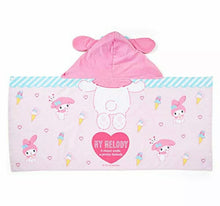 Load image into Gallery viewer, Sanrio Character Bath Towel with Hood
