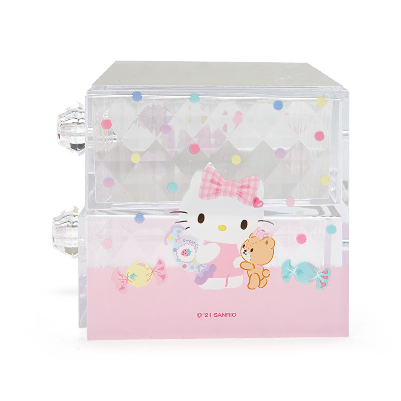 Hello Kitty Drawer Chest Stack Storage Pink Sanrio Inspired by You.