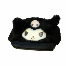 Load image into Gallery viewer, Kuromi Pouch with Plush material
