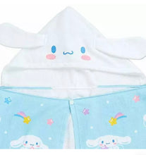 Load image into Gallery viewer, Sanrio Character Bath Towel with Hood
