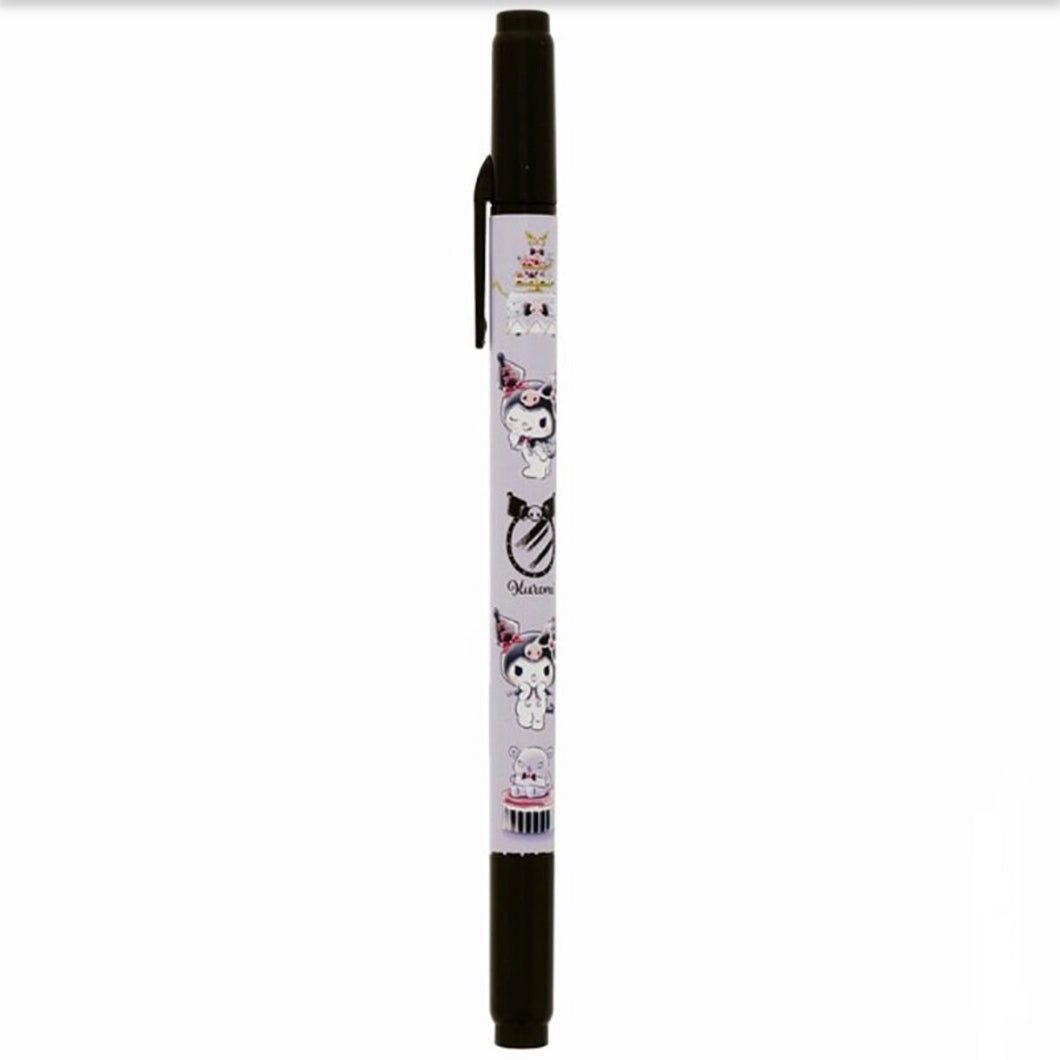 Sanrio Double-sided Marker (Kuromi, Cinnamoroll)