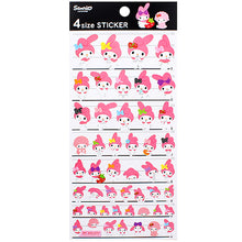 Load image into Gallery viewer, Sanrio 4 Size Sticker Kamio Japan 2013 (My Melody, Pompompurin)
