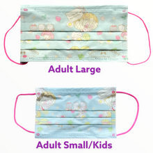 Load image into Gallery viewer, Sanrio Characters Disposable Masks (20-pack) Large/Small
