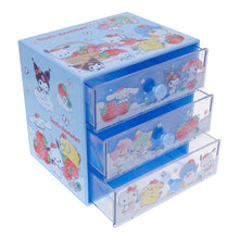 Load image into Gallery viewer, Sanrio Characters / Little Twins Stars Drawer Chest
