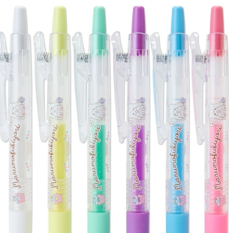 Marumofubiyori Ball Pen Set (6 pcs)